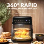 Russell Taylors 3D Visible Window Digital Air Fryer Extra Large (6.5L) Z7 Penggoreng Udara