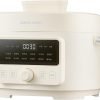 Anniversary Celebration While Stocks Last Just $ 99：APIX INTL 4L Multifunctional Electric Pressure Cooker, 6-in-1 Rice Cooker/Slow Cooker/Hot Pot/Steamer, 1300W Turbo Heat, 0-70kPa Pressure, 12 Preset Menus, 24H Delay & 6H Keep Warm