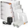 Anniversary Celebration While Stocks Last Just $ 69：[2025 NEW] 30 Pack Vacuum Storage Bag (5 Jumbo/5 Large/5 Medium/5 Small/10 Hand Roll) Electric Pump Space Saver Rapid Vacuum Double Zip | Clip Stopper | Clothes,Blanket Compression and Travelling
